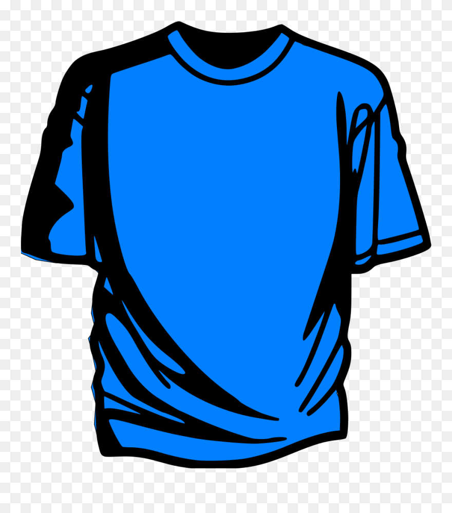 T-shirt Blue Svg Clip Arts - T Shirt Clipart Png Transparent Png