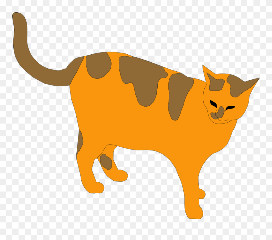 Cat Clip Art Tabby - Hewan Png Transparent Png