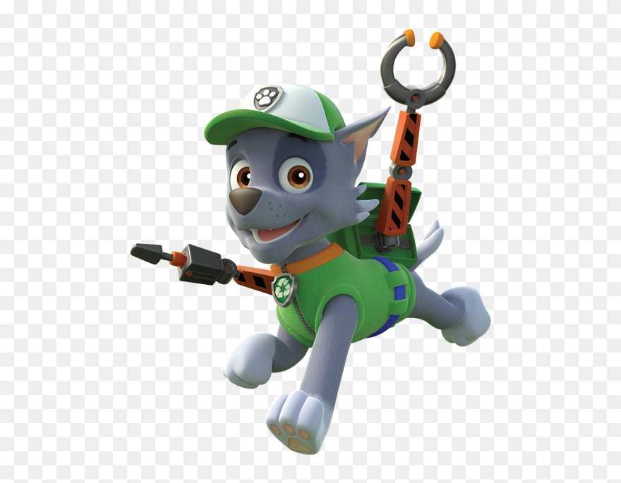 Numbers Clipart Paw Patrol, Numbers Paw Patrol Transparent - Rocky Paw Patrol Pup - Png Download