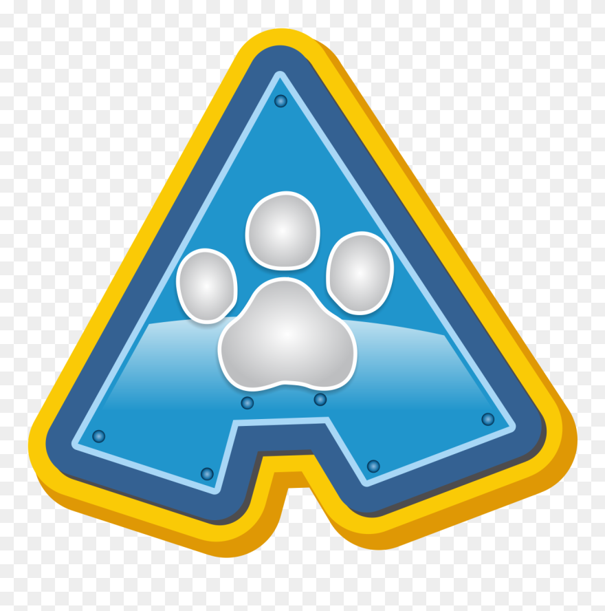Alphabet Paw Patrol Letter A - Alphabet Paw Patrol Letter Clipart