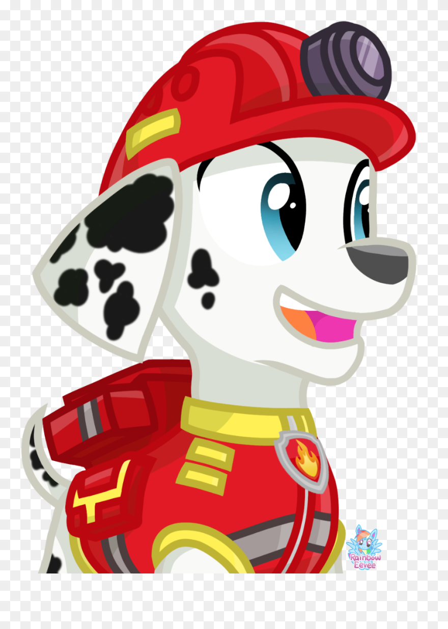 Marshall Of The Paw Patrol - Portable Network Graphics Clipart