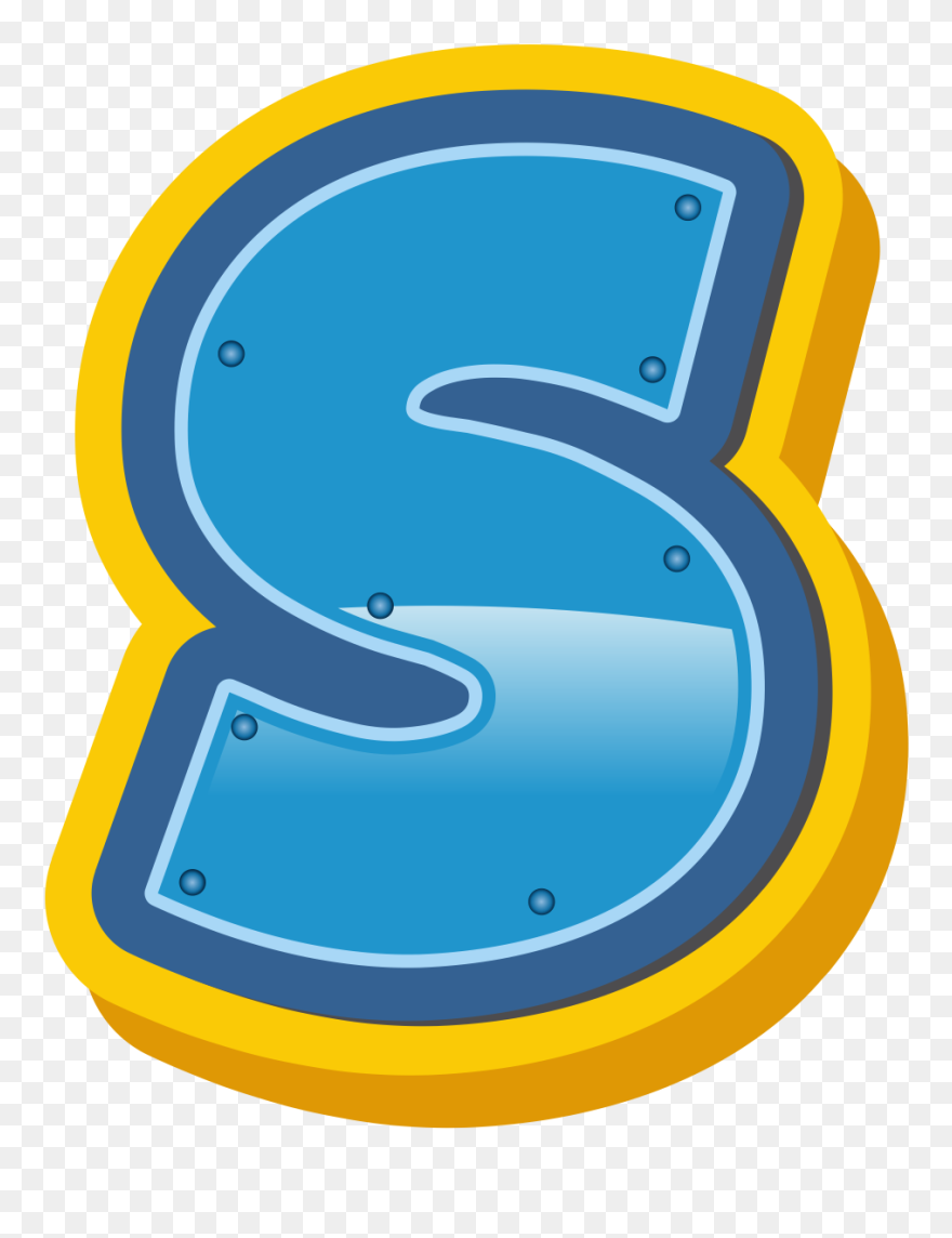 Alphabet Paw Patrol Letter S - Alphabet Paw Patrol Letters Clipart