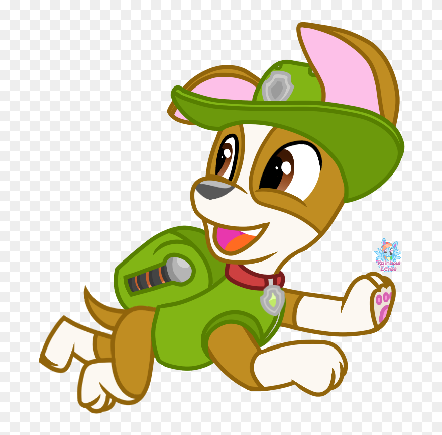 Tracker Paw Patrol - Cartoon Clipart
