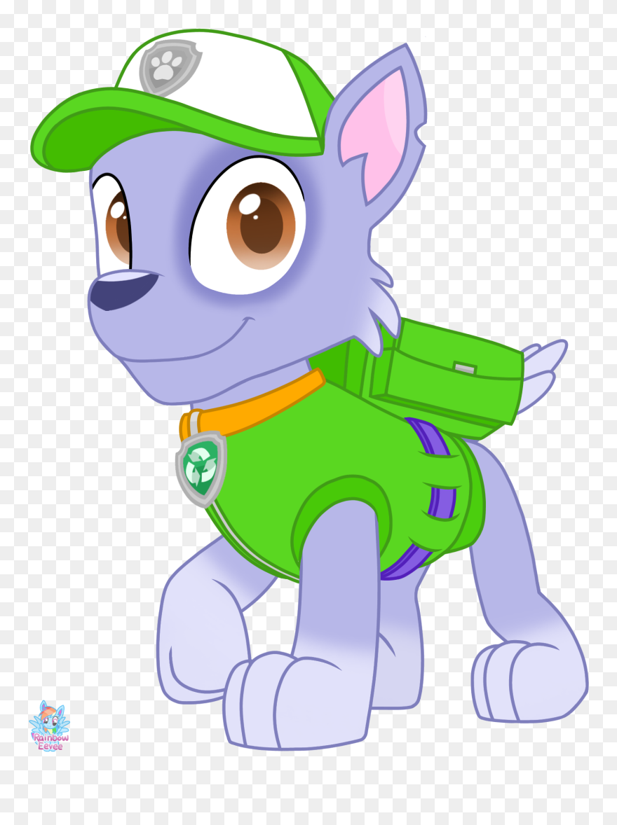 Rocky Paw Patrol Vector Clipart