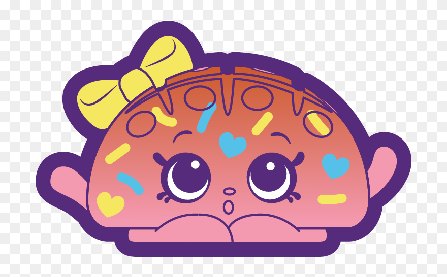 Shopkins Clipart To Print Jpg Royalty Free Library - Black And White Shopkin - Png Download