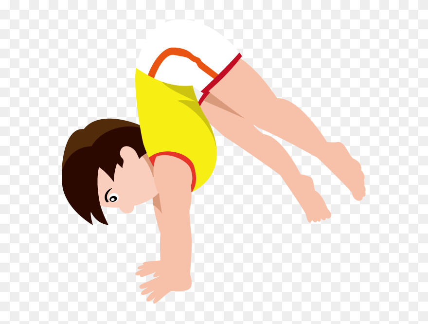 Gymnastics Boys Clipart - Png Download