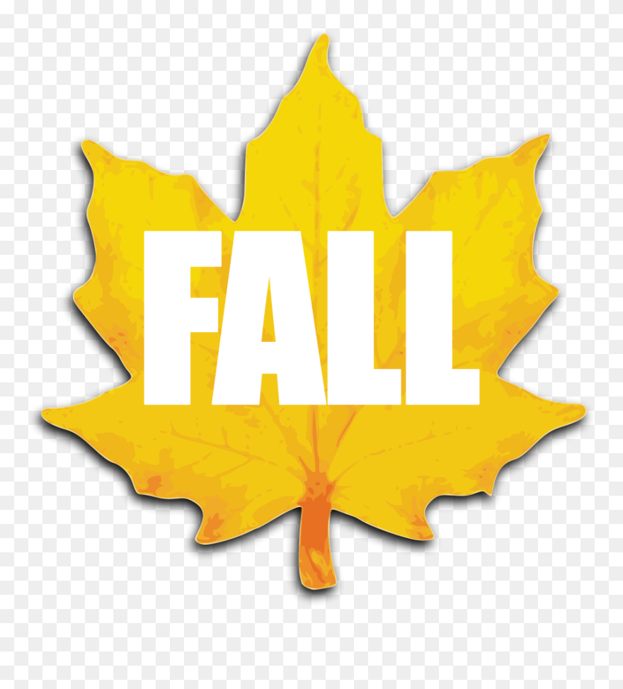 Yellow Autumn Leaves Clipart , Png Download - Maple Leaf Clip Art Transparent Png