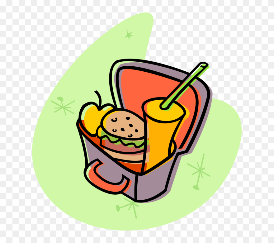 Transparent Lunch Box Clipart - Lunch Time Clipart - Png Download