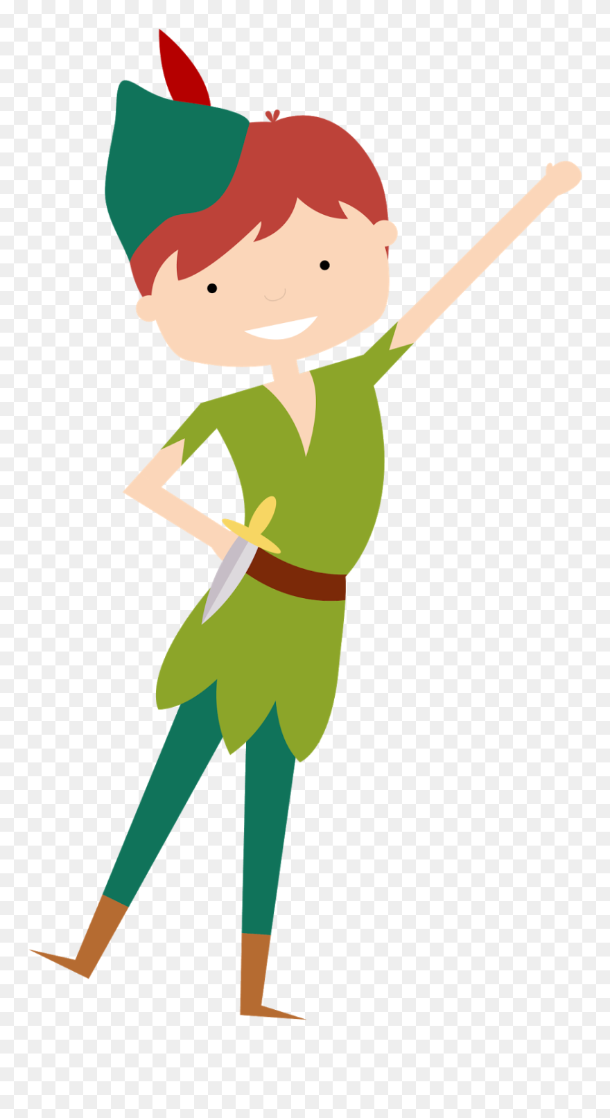Peter Pan Captain Hook Wendy Darling Tinker Bell Clip - Peter Pan Png Transparent Png