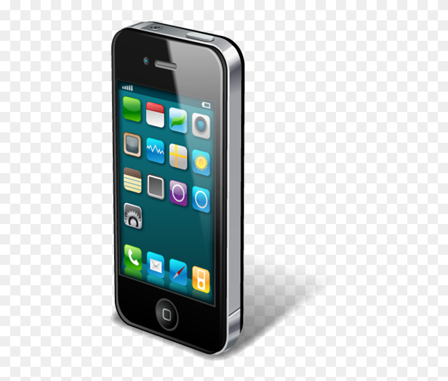 Iphone 4 Iphone 5s Icon - Iphone 4 Png Clipart