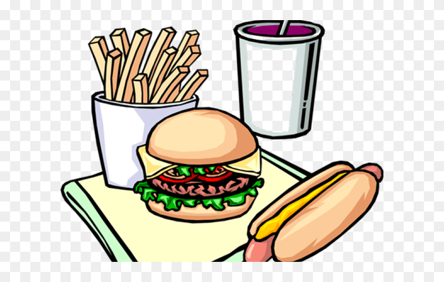 Burger Meal Cliparts - Vector Lanches Png Transparent Png