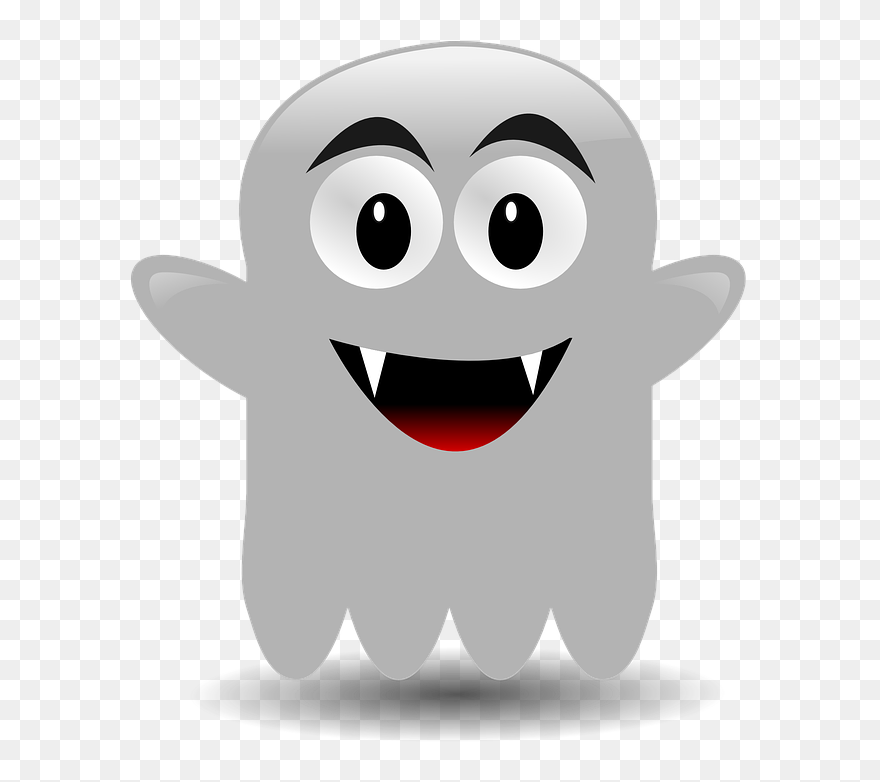 Hugging Shop Of Library - Ghost Clip Art - Png Download