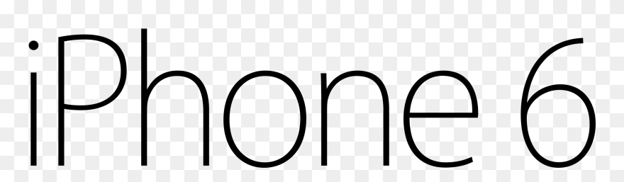 Iphone 6 Logo Png Transparent & Svg Vector - Iphone 6 Logo Png Clipart