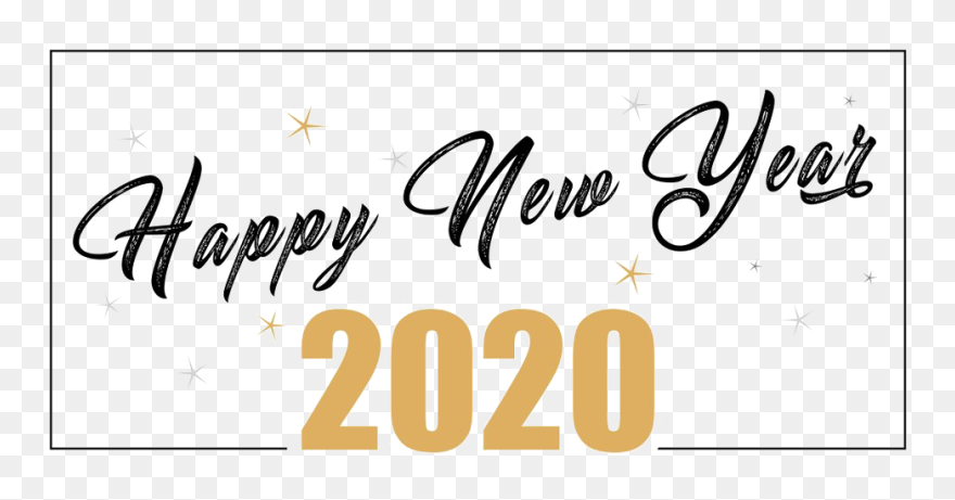 New Year 2020 Png Clipart