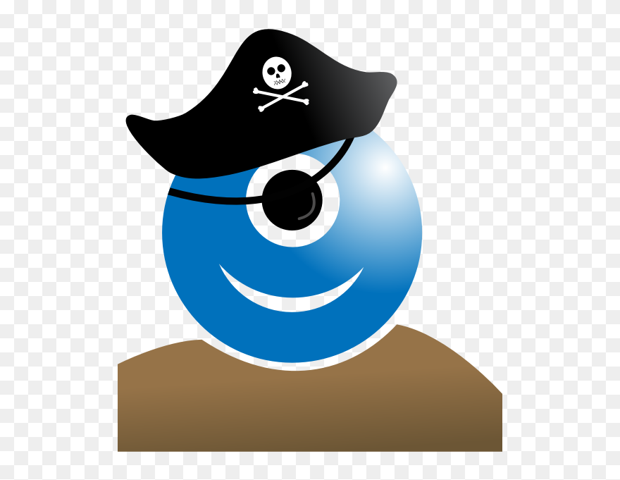Pirate Hat Clip Art - Png Download