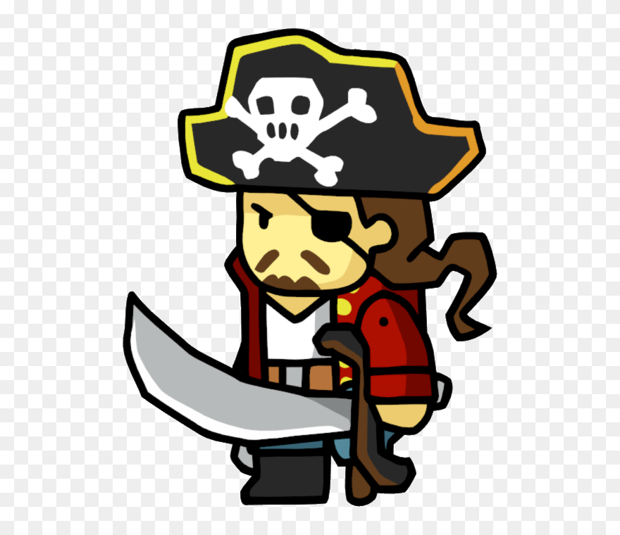 Scribblenauts Pirate Clip Arts - Scribblenauts Pirate - Png Download