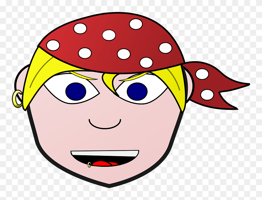 Pirate Girl Clipart - Png Download