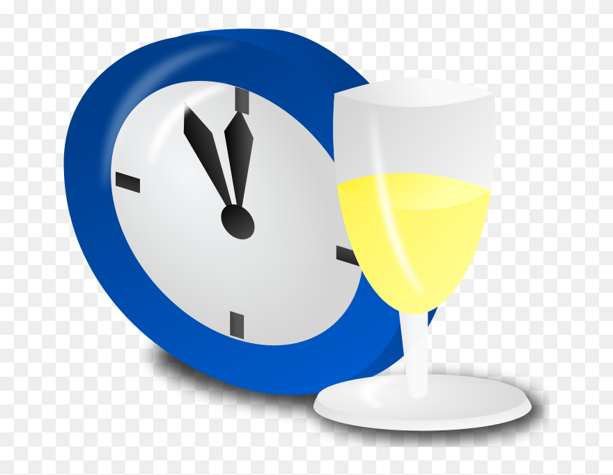 Eve Clipart Clock - New Years Eve Clip - Png Download
