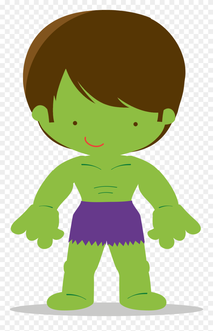 Oh My Fiesta For Geeks Avengers - Hulk Cute Png Clipart