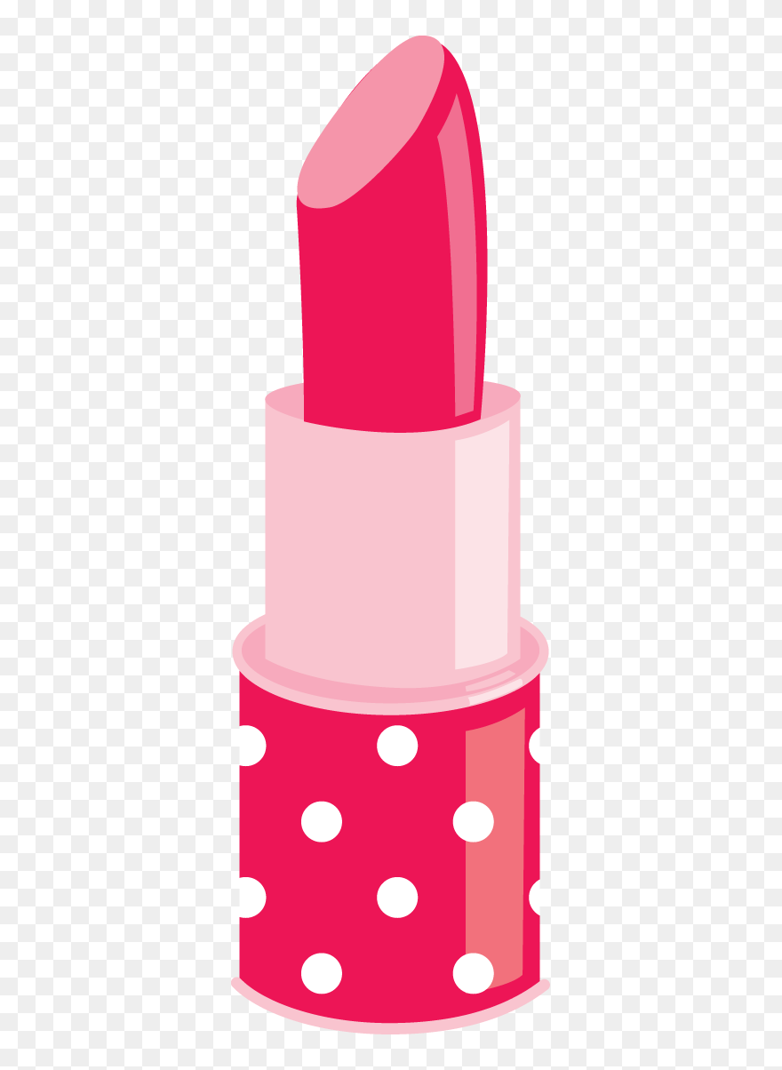 Spa Party Clip Art - Cute Lipstick Clipart - Png Download