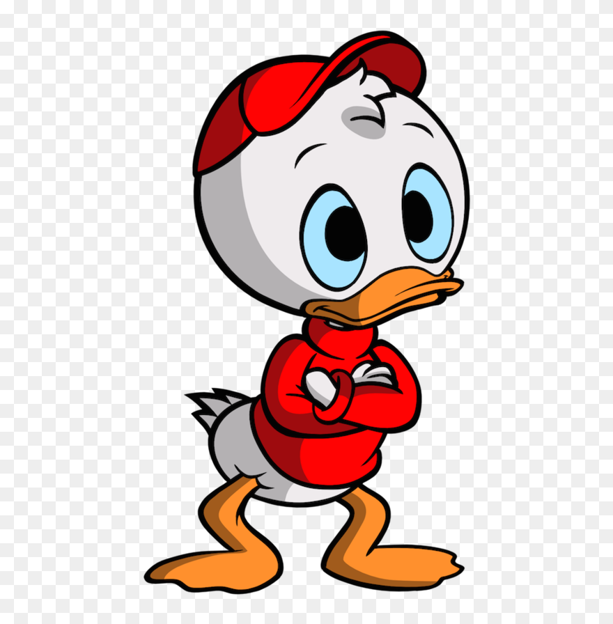 Huey Duck Tales Clipart