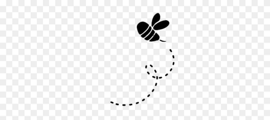 #bee #clipart #black - Bee Sticker Black And White - Png Download
