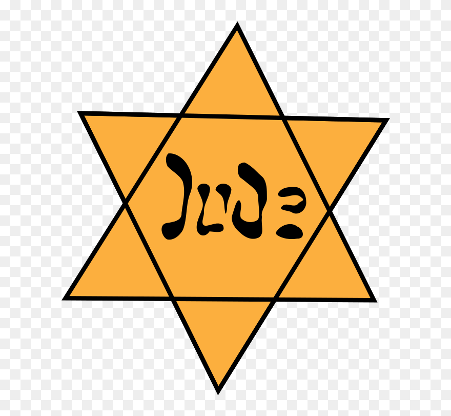 Yellow Star Jude Jew - Yellow Star Of David Clipart