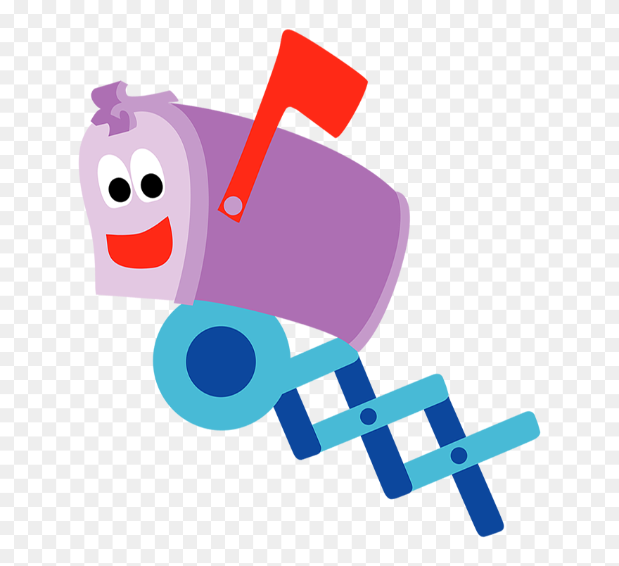 Mailbox Clipart Blues Clue - Mailbox Blues Clues Characters - Png Download