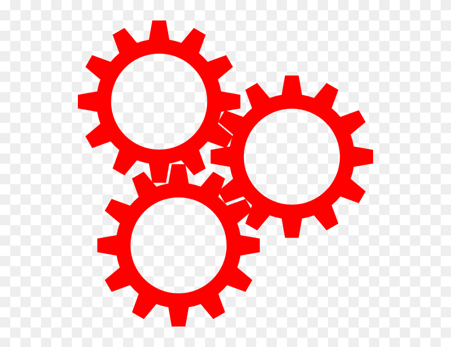 Colorful Gears Clipart - Png Download