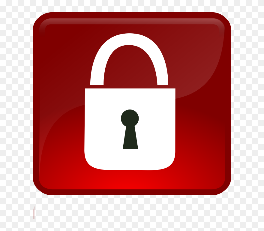 Clipart - Closed Lock - Lock And Unlock Icon Png Transparent Png