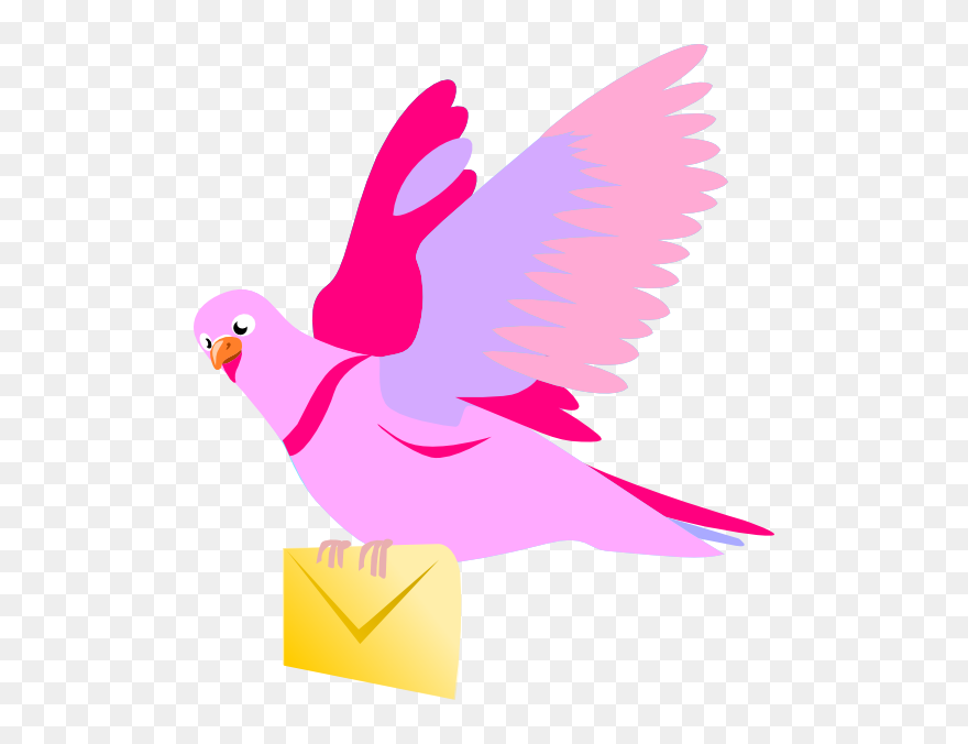 Carrier Pigeon Logo Png Clipart