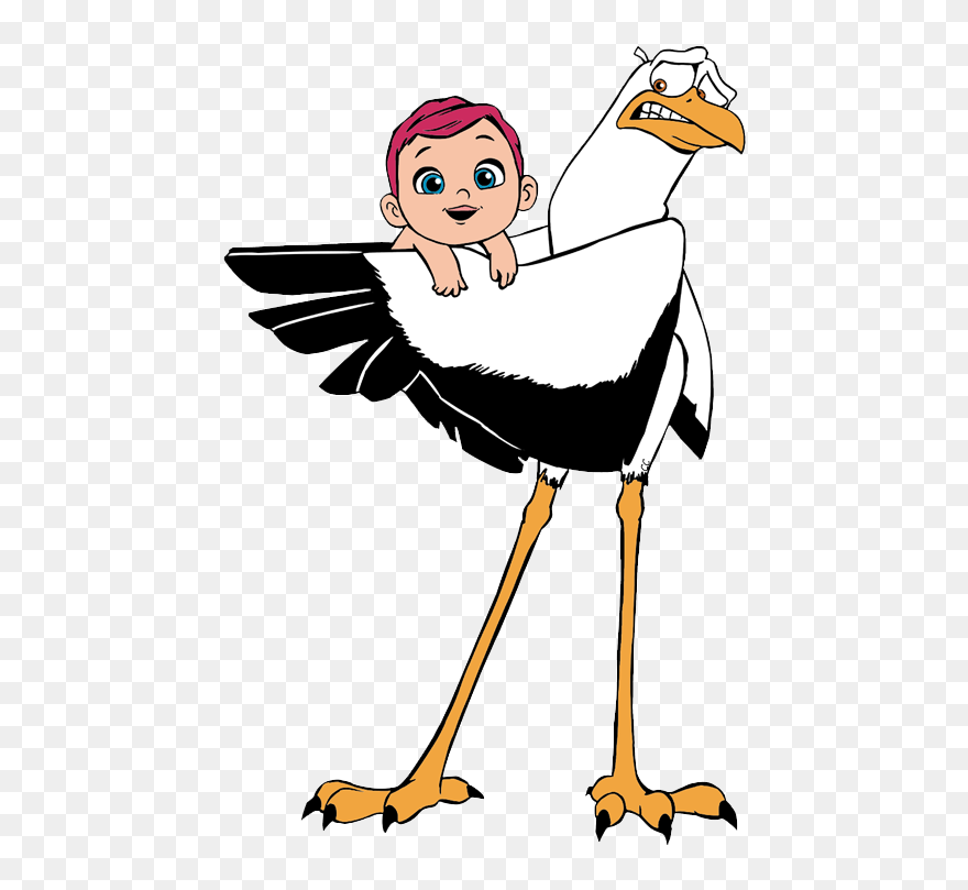 Storks Movie Coloring Page Clipart