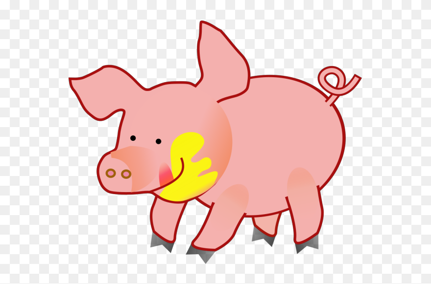 Happy Pig Png Icons - Clipart Pig Transparent Png