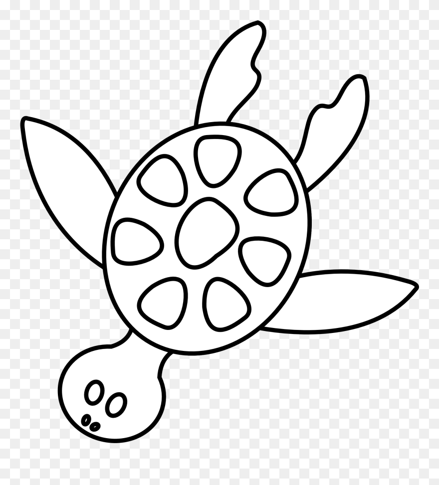 Vet Clipart Black And White Png - Sea Creatures Clipart Black And White Transparent Png