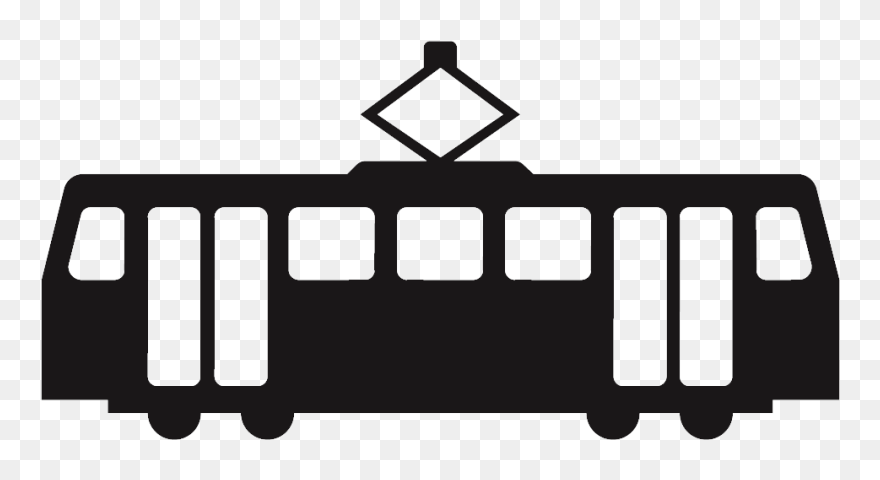 Tram Download Clip Art - Tram Clip Art - Png Download