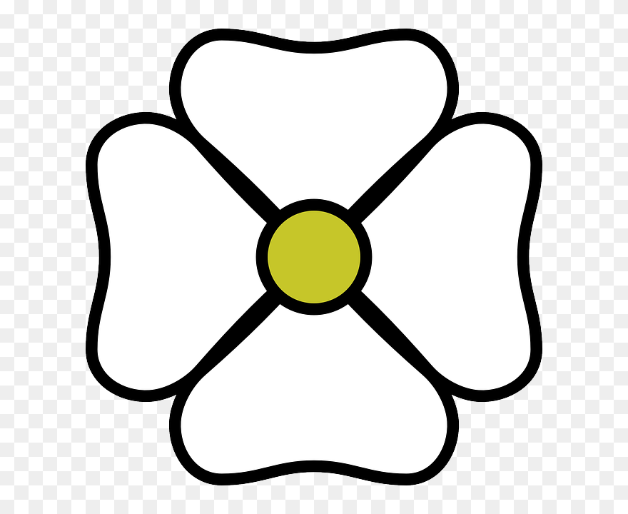 Transparent Flower Clipart Black And White - Life Is Good Yellow - Png Download