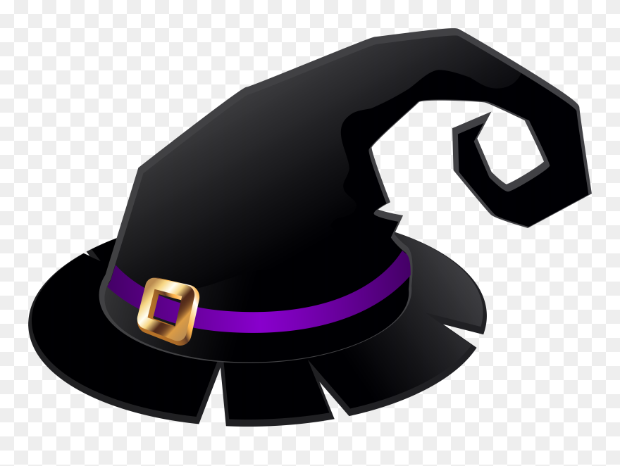 Hat Clip Art - Witch Hat Png Transparent