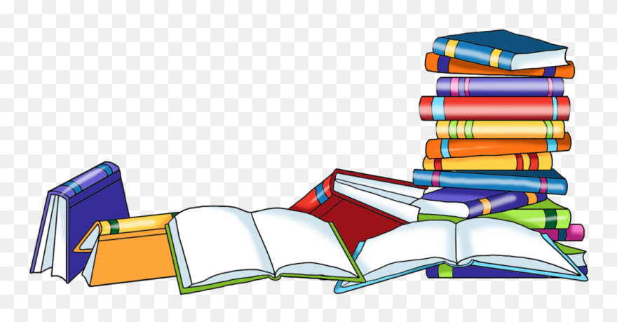 Livros Moldura Clipart