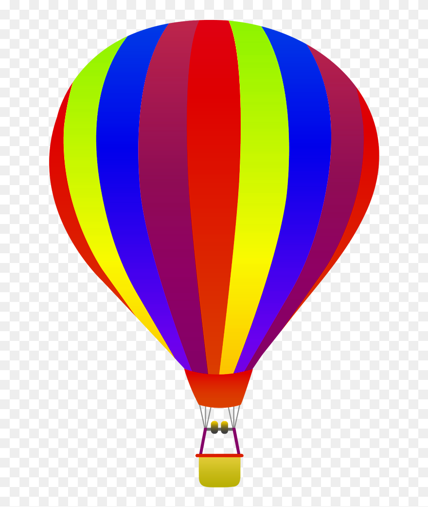 Hot Air Balloon Background - Hot Air Balloons With Transparent Background Clipart