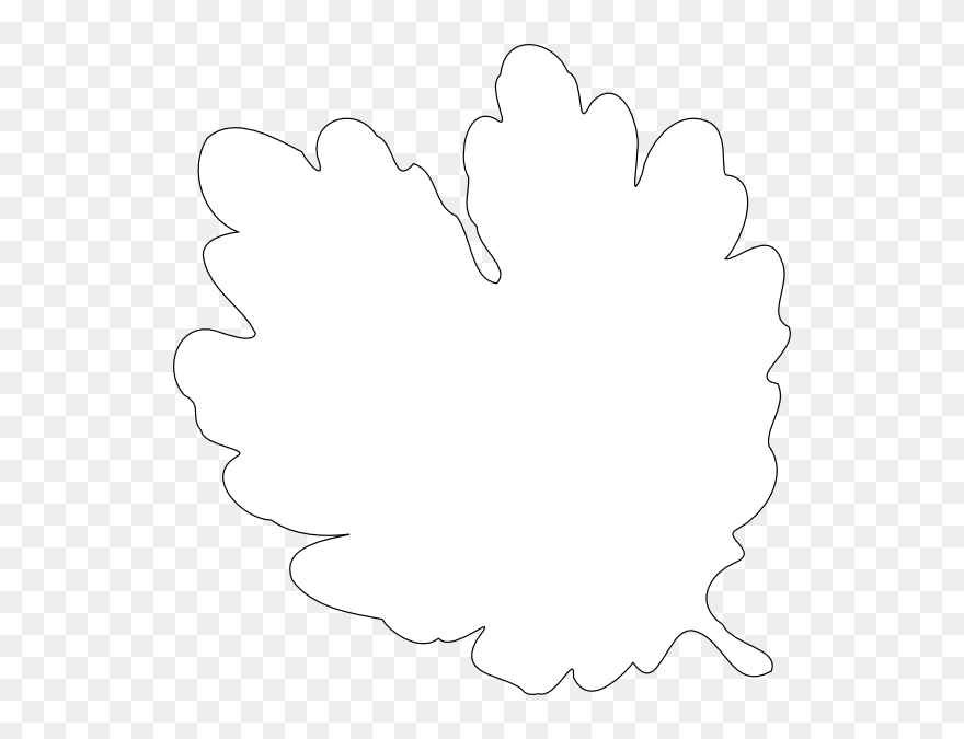 Heart Shaped Leaf Clip Art At Clker - Png Download