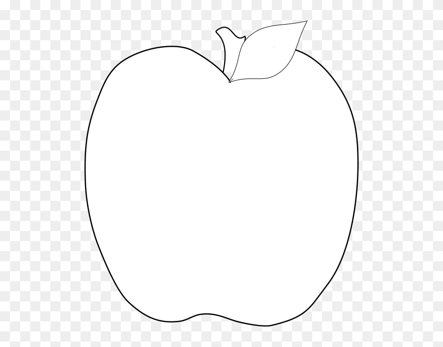 Apple Leaf Template - Apple Clipart