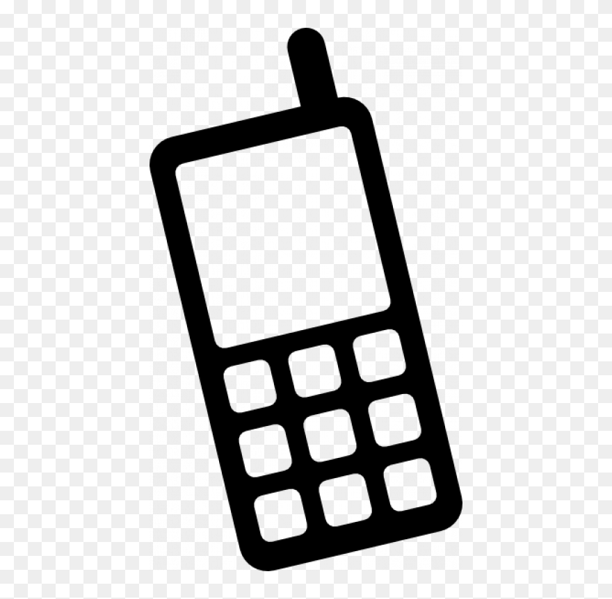 Phone Vector Icon Clipart Picture Free Stock Cell Phone - Cell Phone Icon Clipart - Png Download