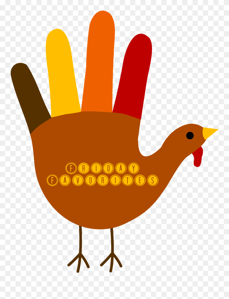 While I M Waiting - Draw A Turkey Hand Clipart