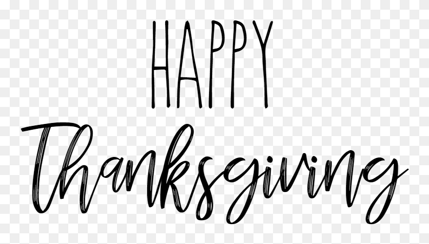 Therapy , Png Download - Happy Thanksgiving Cartoon Black And White Clipart