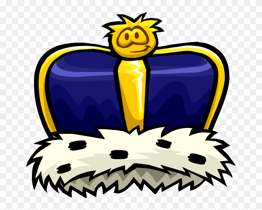 King"s Blue Crown - Blue King Crown Cartoon Clipart