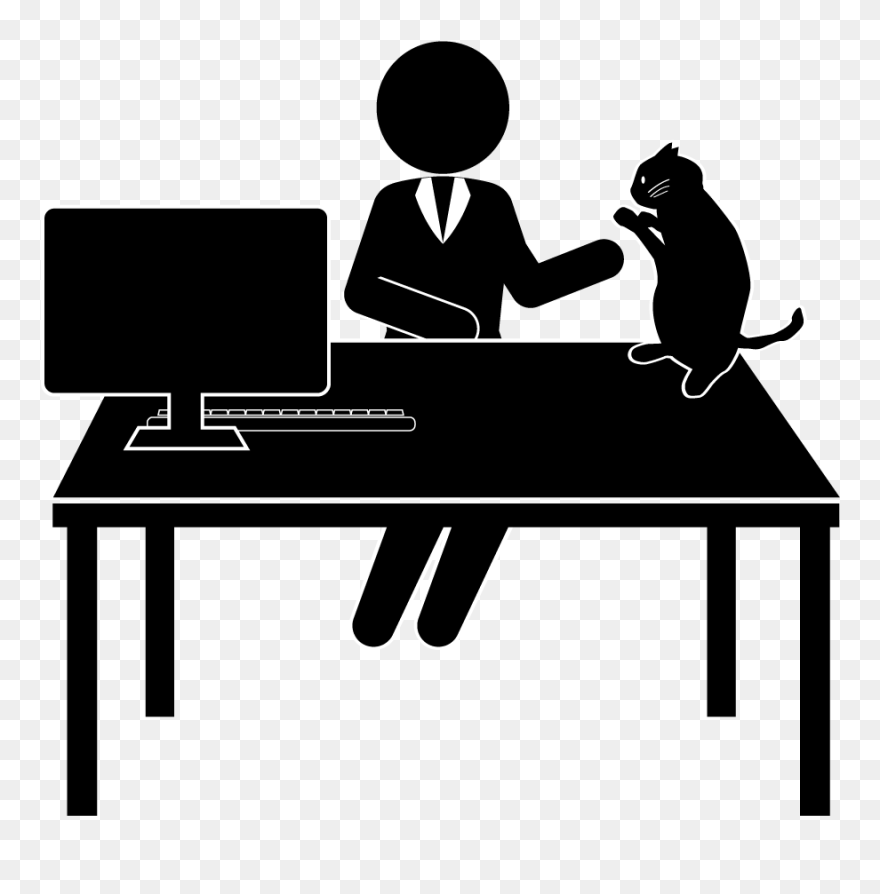 With Pets - Illustration Clipart