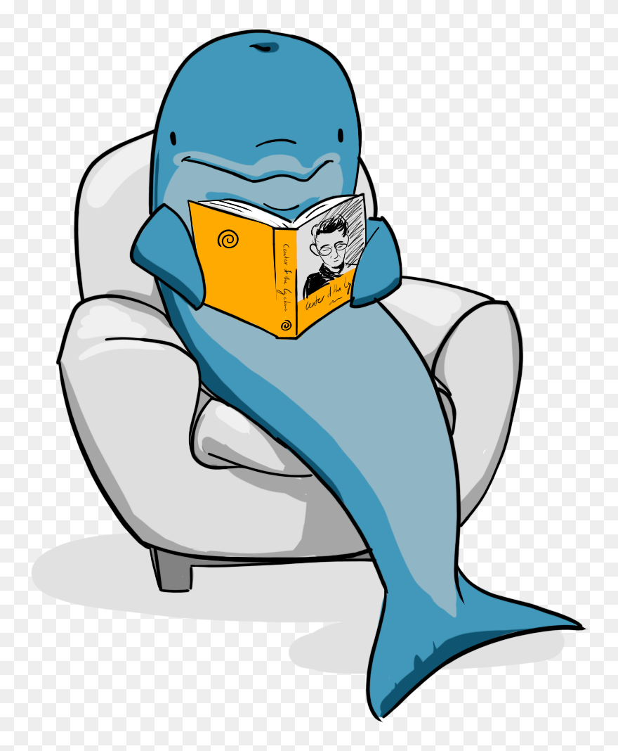 Coc Float Tank Solutions - Fish Reading A Book Clipart