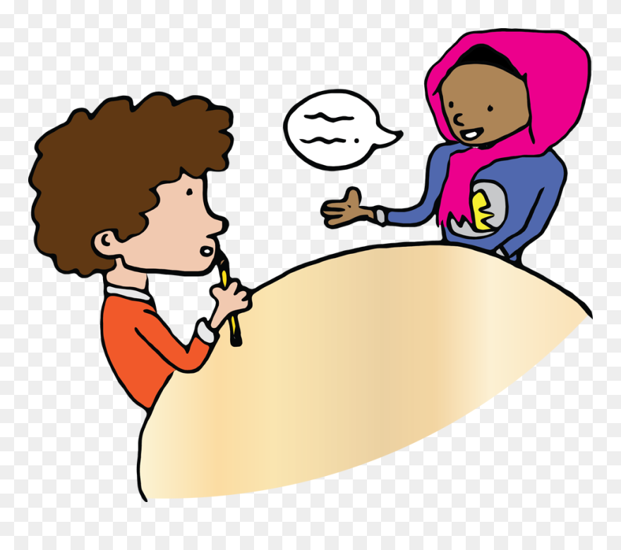Playing Clipart Taking Turn - Conversation Clipart - Png Download