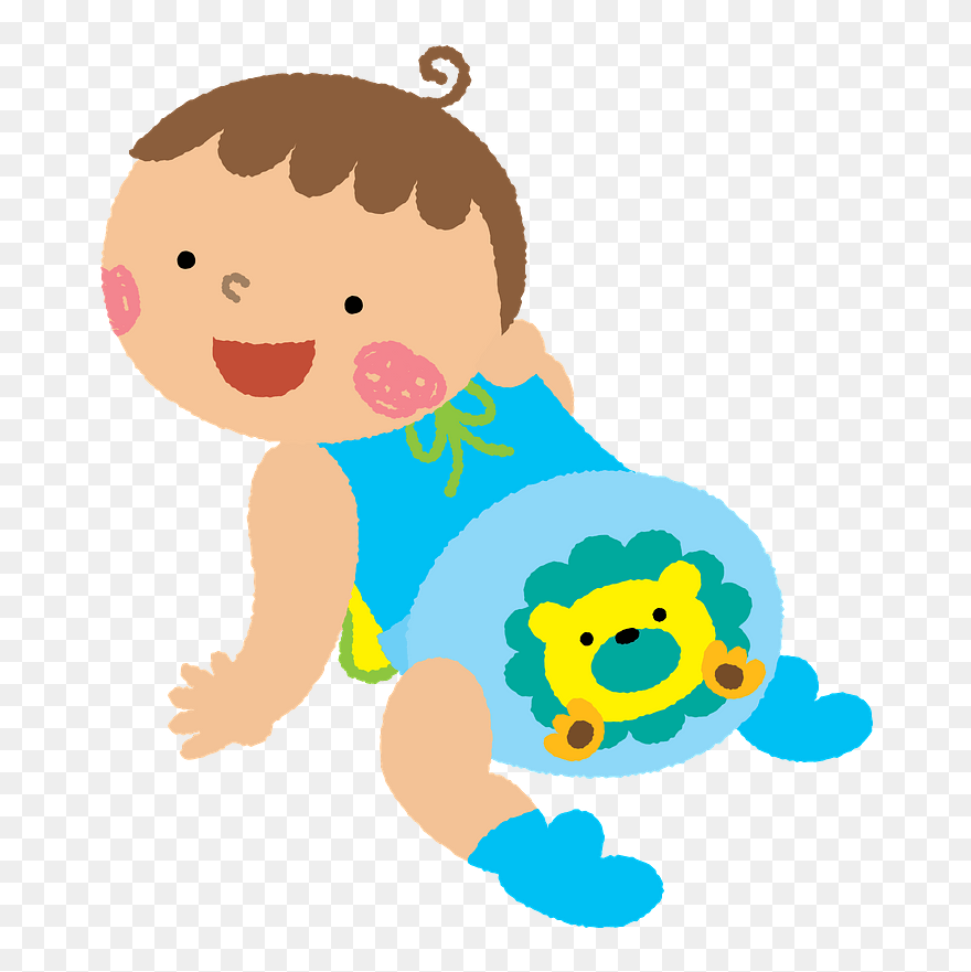 Baby Little Boy Clipart - Infant - Png Download