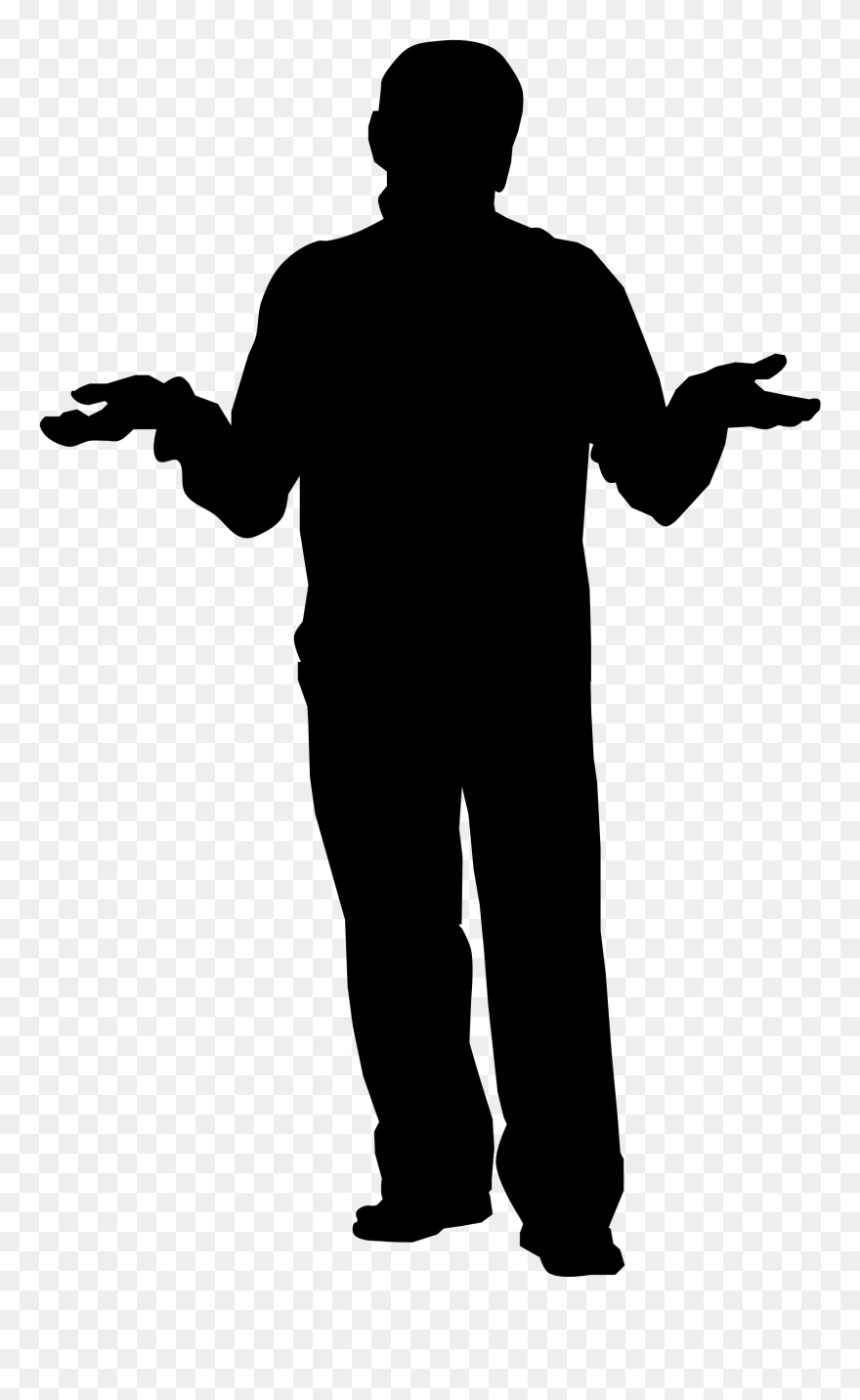 Shrug Computer Icons Emoticon Clip Art - Shrug Clipart Transparent - Png Download